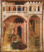 Simone Martini Miracle of Fire USA oil painting artist